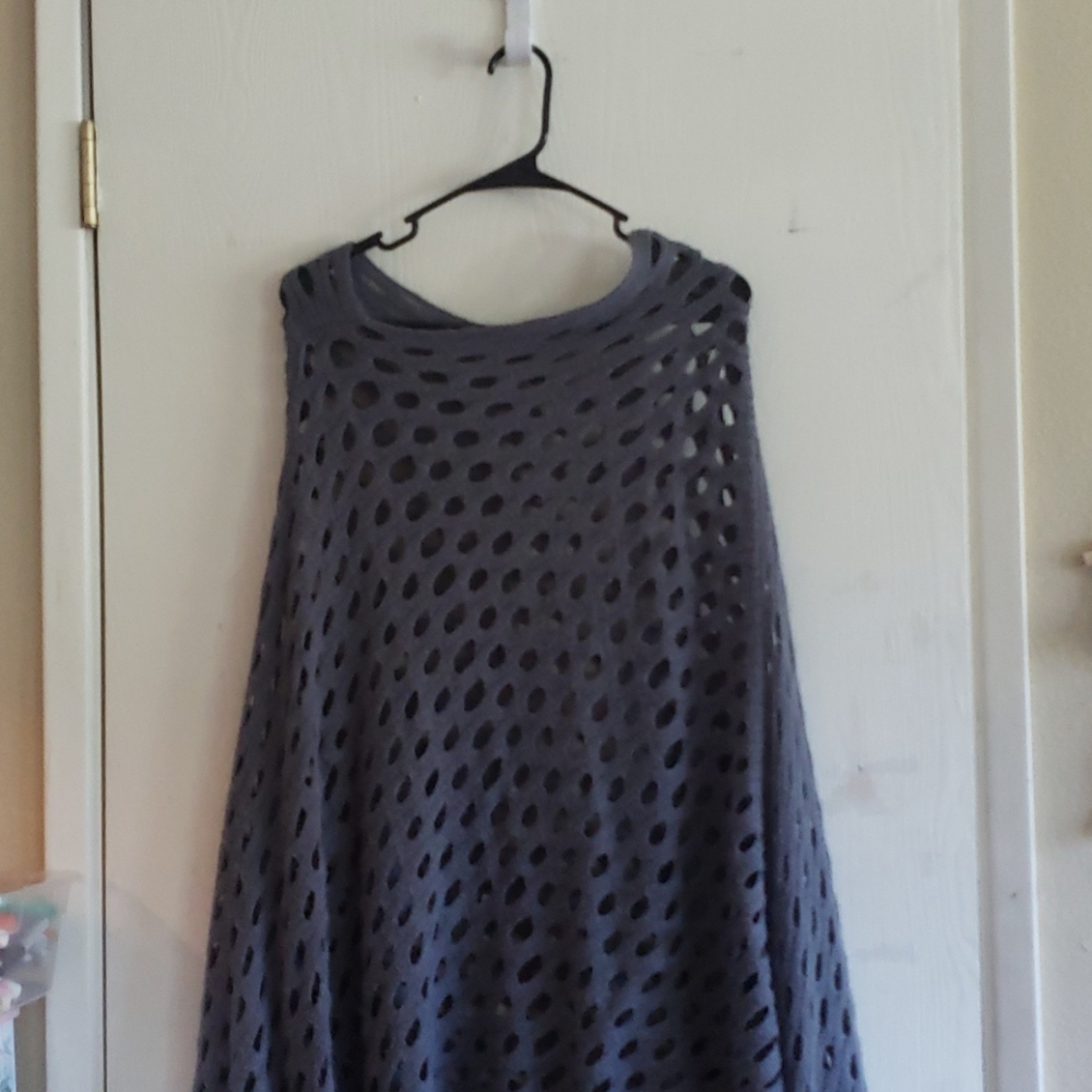 Grey shull with holes